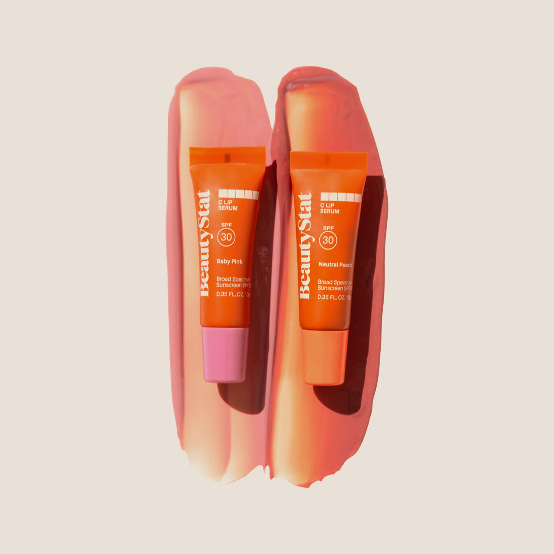 Sunrise Glow Duo - Neutral Peach and Baby Pink